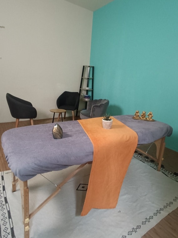 Photo de la salle de massage de Guillaume Berthézène à Narbonne